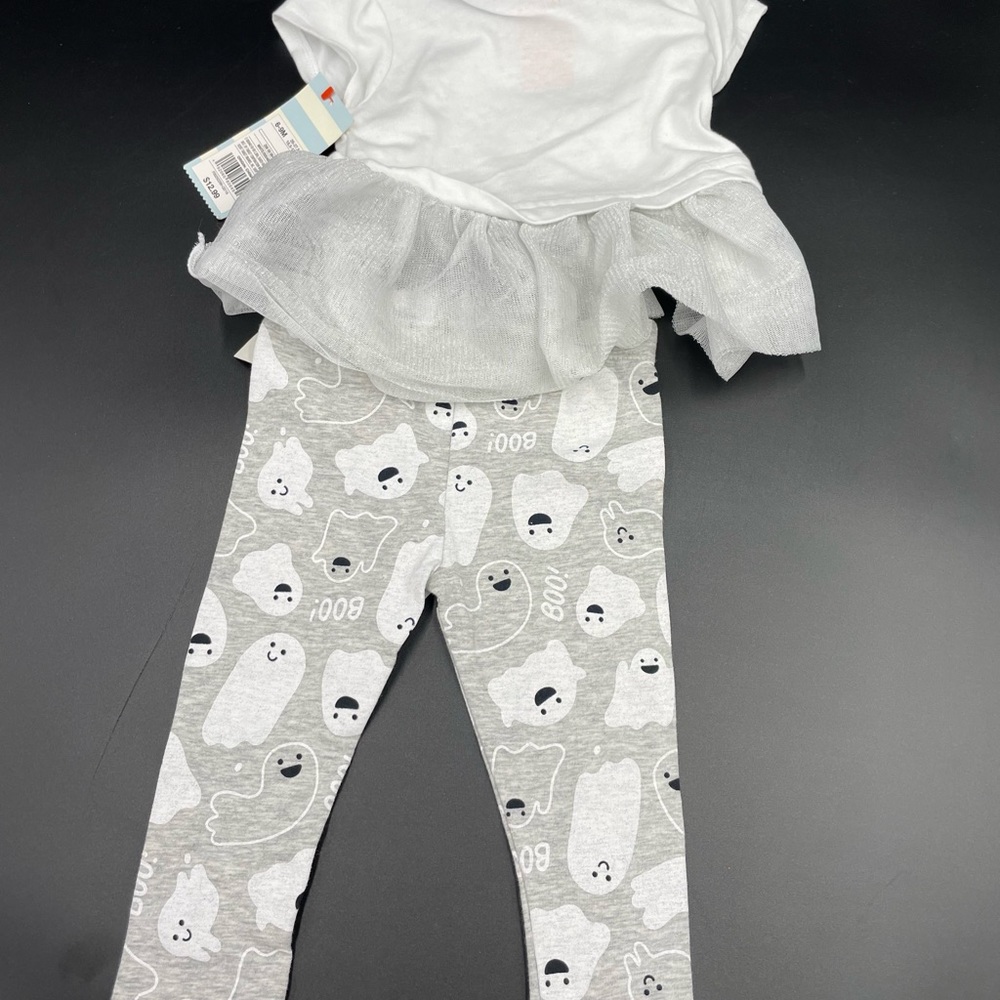 Cat & Jack 6-9 months too cute to spook 2 piece set - Picture 6 of 6